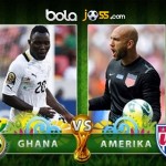Prediksi Pertandingan Ghana vs Amerika Serikat 17 Juni 2014 Piala Dunia 2014