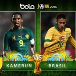 Prediksi Pertandingan Kamerun vs Brasil 24 Juni 2014 Piala Dunia 2014