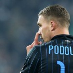 Mancini: Podolski Hanya Tak Beruntung
