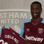 West Ham Beri Kontrak 5 Tahun ke Pedro Obiang
